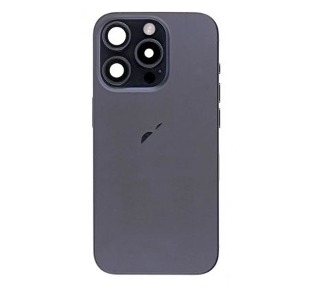 iPhone 15 PRO MAX- Sklo Zadného housingu + Sklíčka Kamery + Kovový Pliešok + Magsafe Magnet (Modrý,Blue)